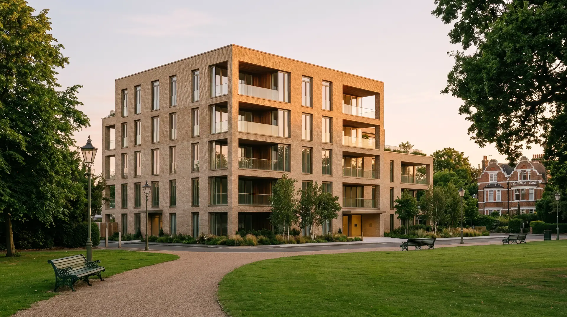 Hetzelfde gebouw in Den Haag